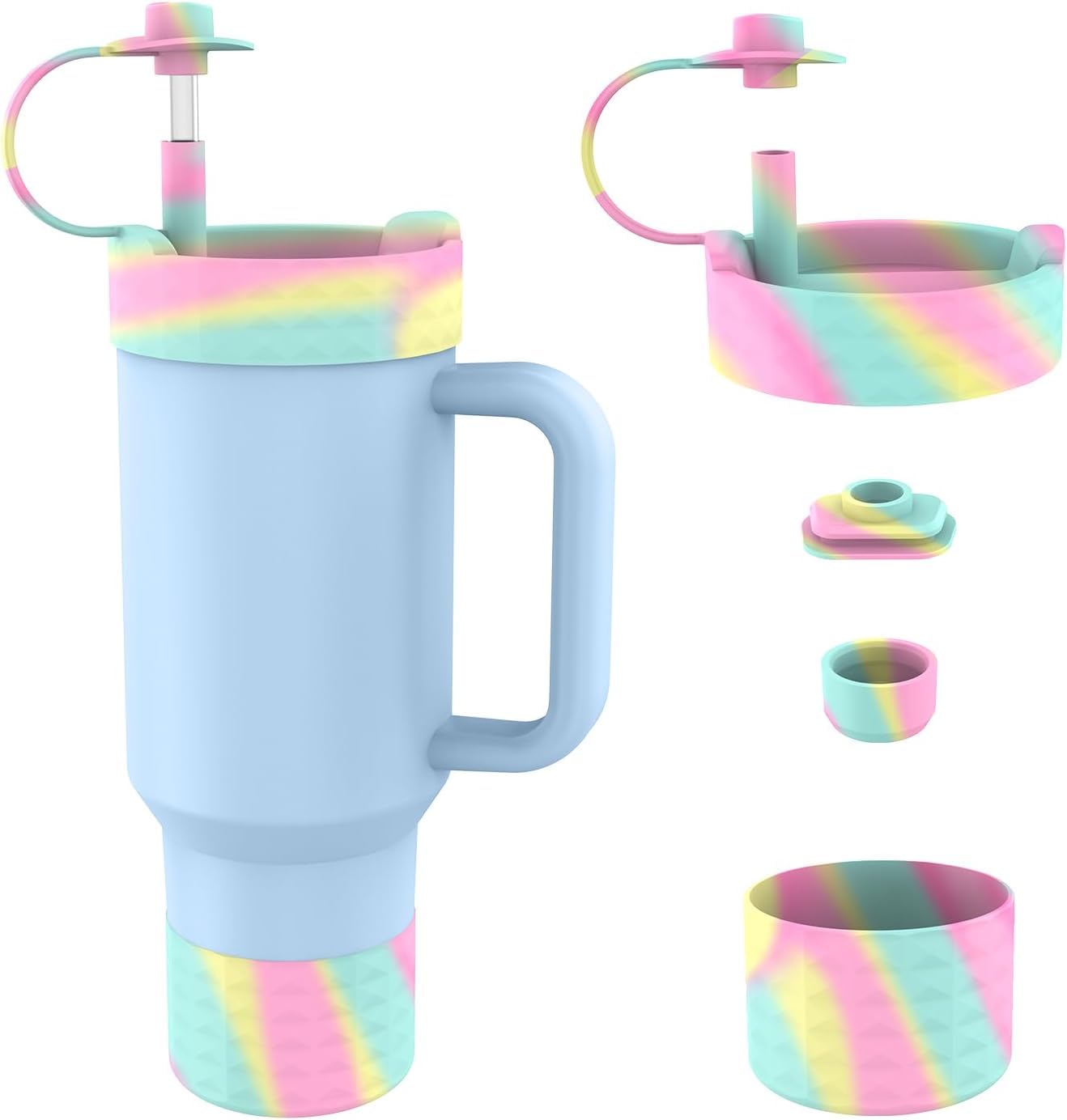 Amazon.co.jp: Baoyemes 保護シリコンボトルカバーセット Stanley